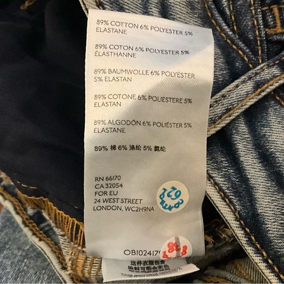 Free People Riley Light Acid Washed Seamed Jeans - Picture 14 of 16